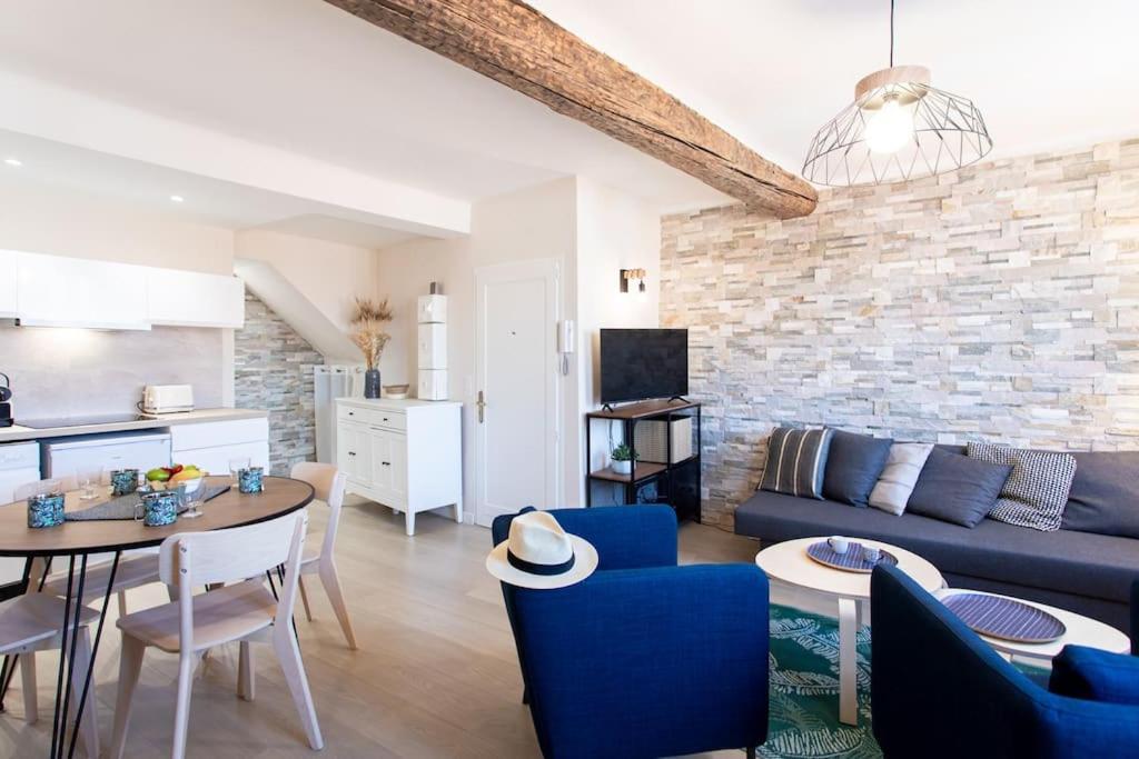 L16 Suite Malonat Vieux Nice 1 Min Mer/ 2 Chbres & Ac Exterior foto